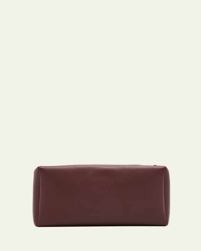 Compact Clutch Bag in Nappa Leather
